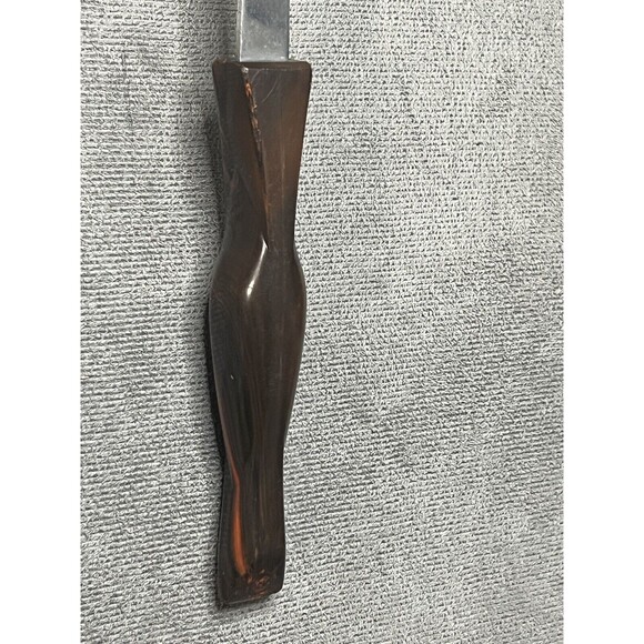 Vintage CUTCO Kitchen Tool Utensil Composite Brown Swirl Handle Ladle - Picture 3 of 8